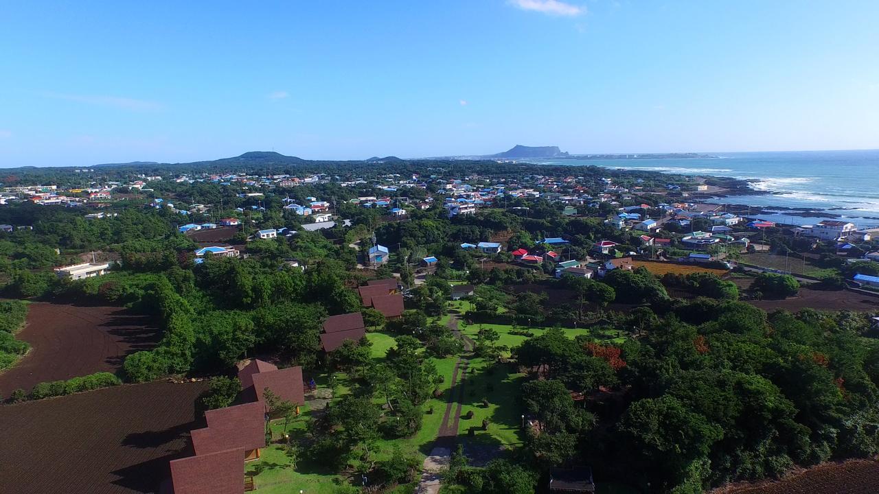 Jeju Bille Log Pension Сеогвипо Екстериор снимка